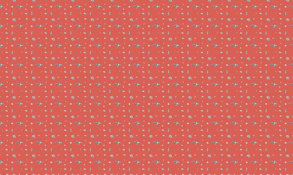 Colored background with different accessories