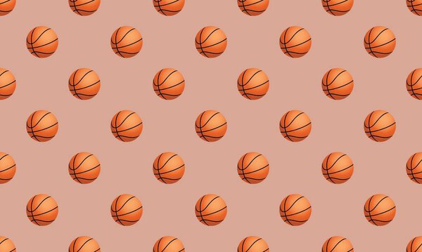 Colored background with different accessories