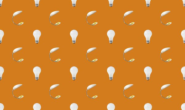 Цветной фон с различными аксессуарами