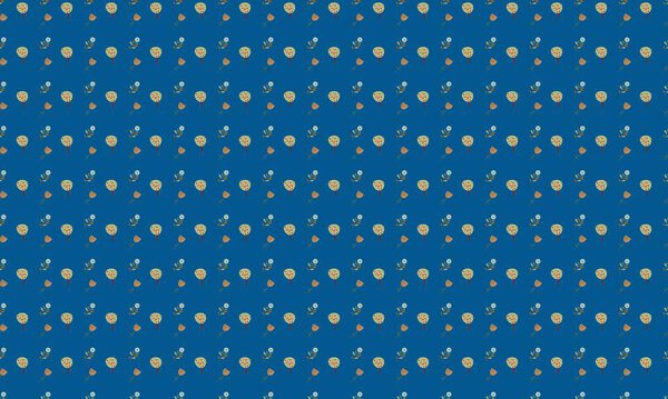 Colored background with different accessories