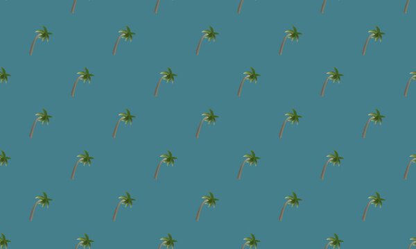 Colored background with different accessories