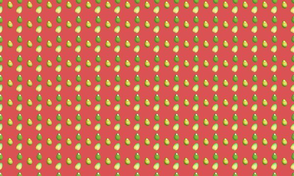 Цветной фон с различными аксессуарами