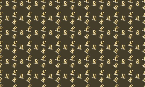 Цветной фон с различными аксессуарами