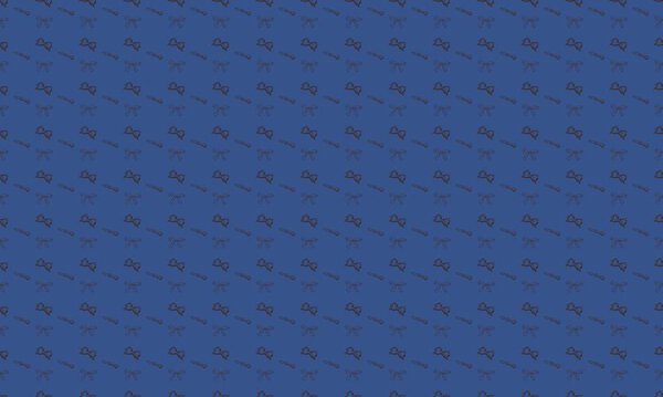 Colored background with different accessories