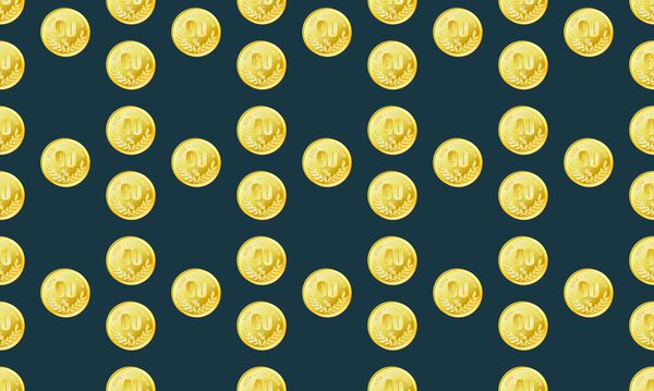 Цветной фон с различными аксессуарами