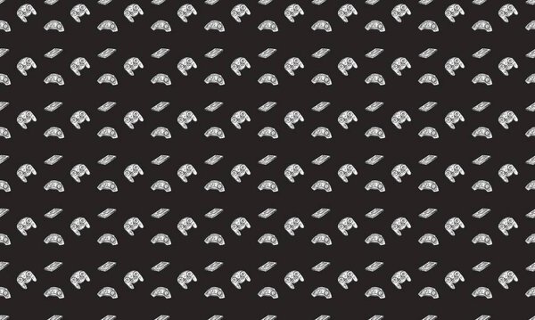 Colored background with different accessories