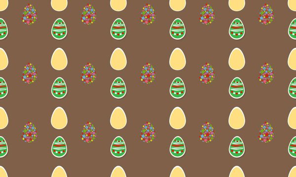 Colored background with different accessories