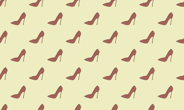 Цветной фон с различными аксессуарами