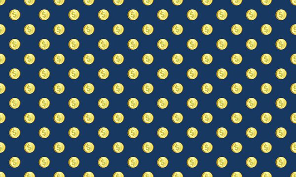 Colored background with different accessories