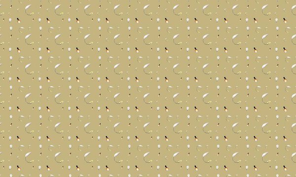 Colored background with different accessories