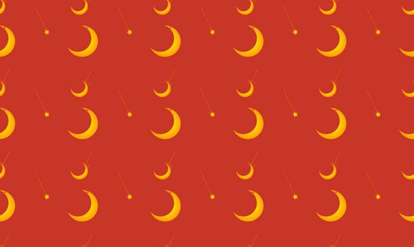 Цветной фон с различными аксессуарами