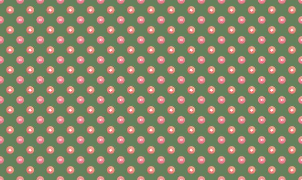 Colored background with different accessories