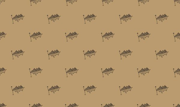 Цветной фон с различными аксессуарами