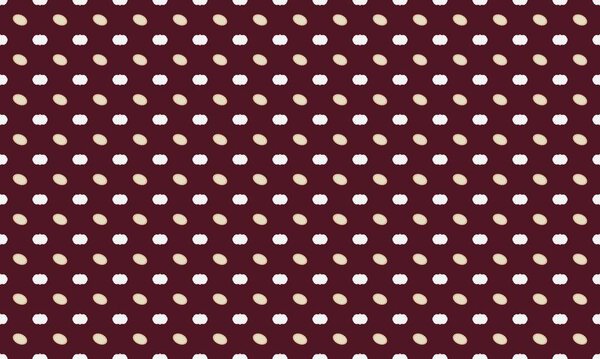 Colored background with different accessories