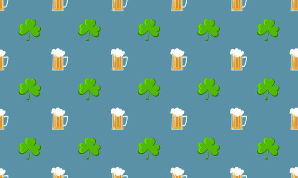 Цветной фон с различными аксессуарами