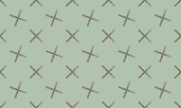 Colored background with different accessories