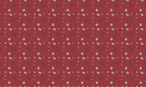 Colored background with different accessories