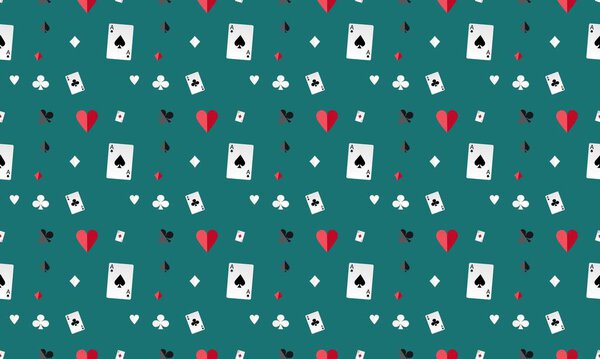 Colored background with different accessories