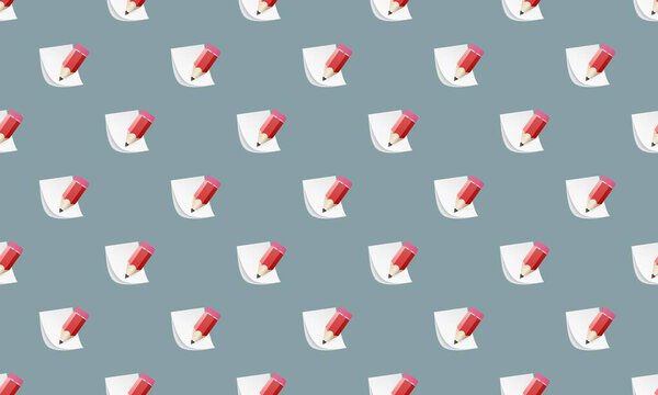 Цветной фон с различными аксессуарами