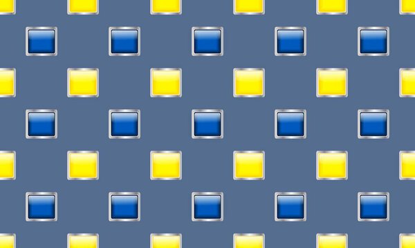 Цветной фон с различными аксессуарами