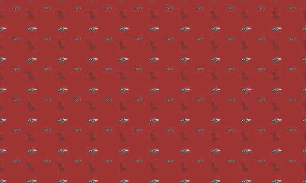 Цветной фон с различными аксессуарами