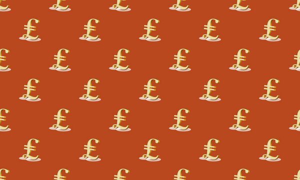 Цветной фон с различными аксессуарами