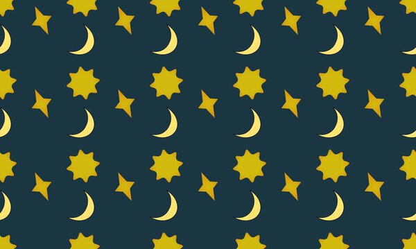 Цветной фон с различными аксессуарами