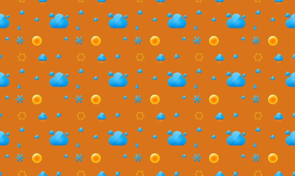 Цветной фон с различными аксессуарами