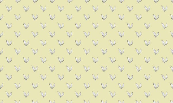 Цветной фон с различными аксессуарами