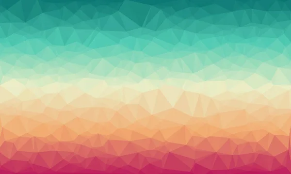 Kreativer prismatischer Hintergrund mit polygonalem Muster — Stockfoto