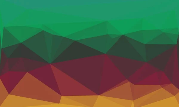 Creative prismatic background with polygonal pattern — Stock Photo