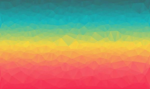 Fundo poligonal multicolorido mínimo — Fotografia de Stock