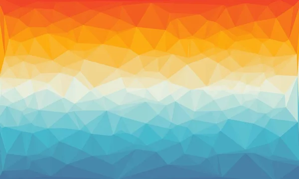 Creative prismatic background with polygonal pattern — Stock Photo