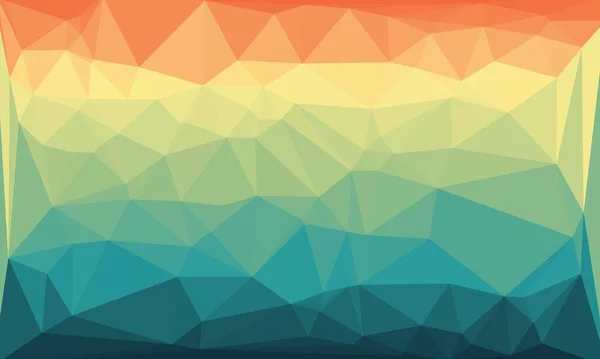 Fond prismatique créatif avec motif polygonal — Photo de stock