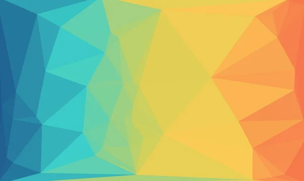 Creative prismatic background with polygonal pattern — Stock Photo