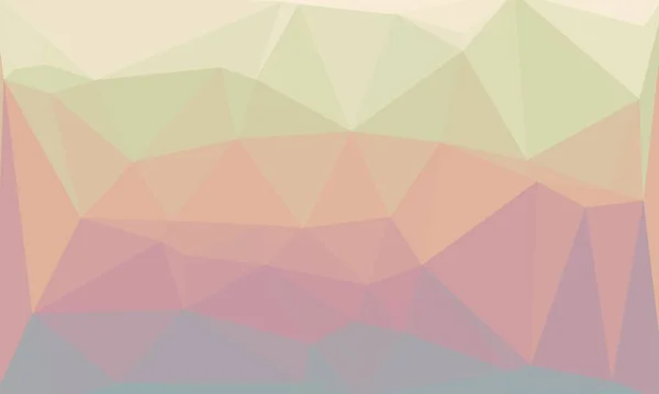 Kreativer prismatischer Hintergrund mit polygonalem Muster — Stockfoto