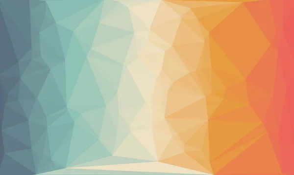 Astratto e colorato sfondo geometrico con motivo poli — Foto stock
