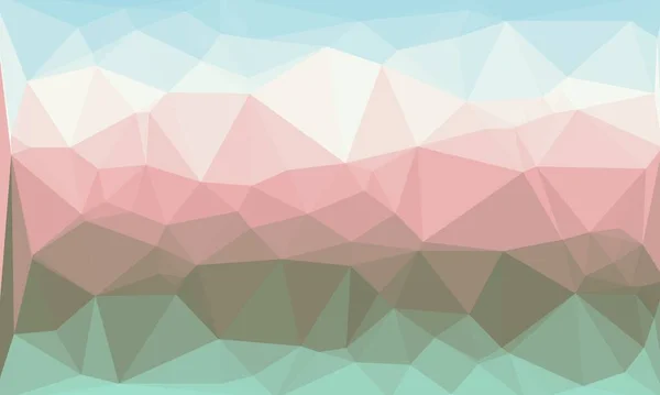 Bunte geometrische Hintergrund mit Pastellmosaik-Design — Stockfoto