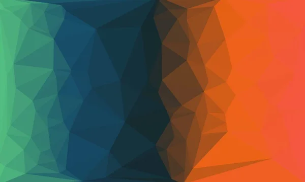 Fond prismatique créatif avec motif polygonal — Photo de stock