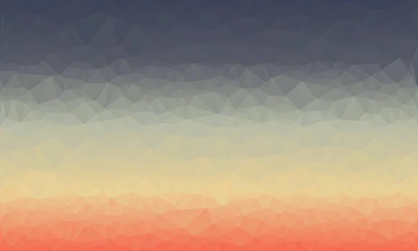 Kreativer prismatischer Hintergrund mit polygonalem Muster — Stockfoto