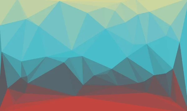 Fond polygonal multicolore minimal — Photo de stock