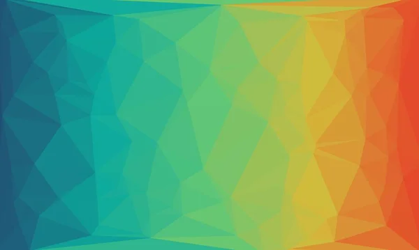 Minimal multicolored polygonal background — Stock Photo