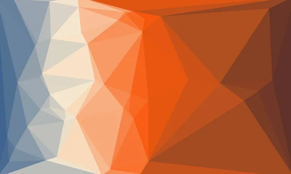 Fond polygonal abstrait en couleurs rouge et bleu — Photo de stock