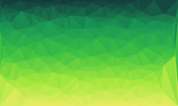 Fundo geométrico com design em mosaico verde — Fotografia de Stock