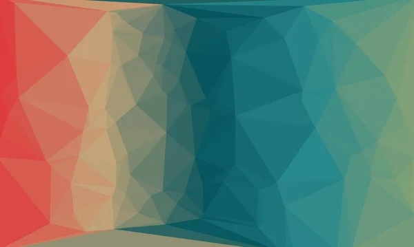 Abstrait fond multicolore avec motif poly — Photo de stock
