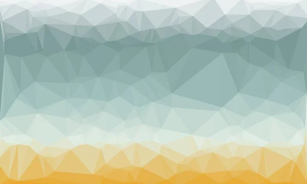 Kreativer prismatischer Hintergrund mit polygonalen grauen und gelben Mustern — Stockfoto