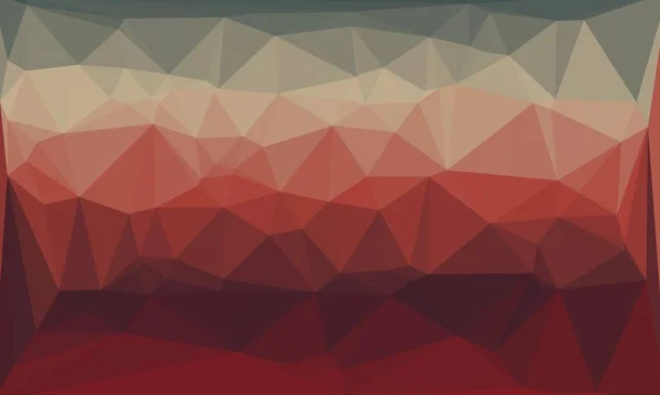 Creative prismatic background with dark red polygonal pattern — Stock Photo