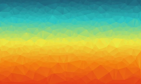 Creative prismatic background with polygonal pattern — Stock Photo