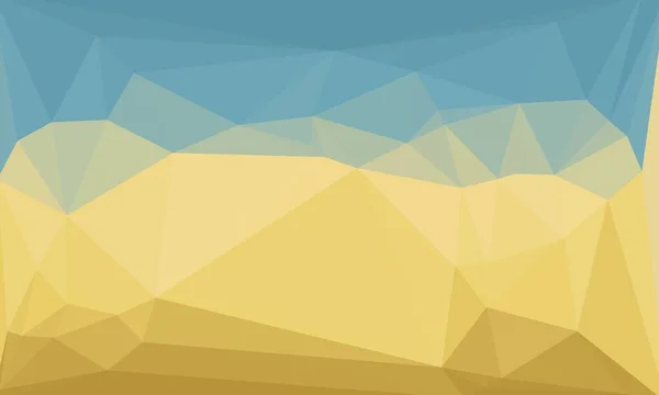 Minimal multicolored polygonal background — Stock Photo