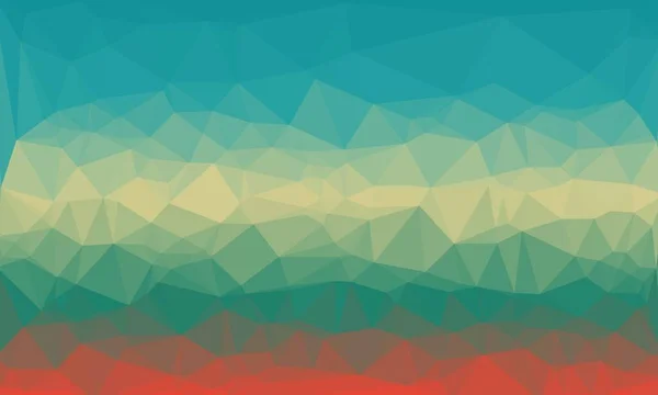 Fond prismatique créatif avec motif polygonal — Photo de stock